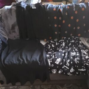 Vixen by Micheline Pitt Black Pumpkin Skirt And  As Well As Wiggle Bl